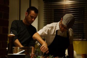 simon, propriétaire de la maison de ville magog